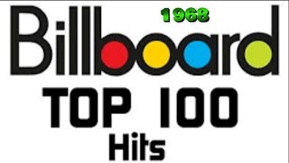 Billboards Top 100 Songs Of 1968 [upl. by Nnylear985]