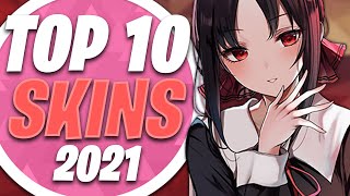 osu Top 10 Amazing Skins Compilation 2021 [upl. by Brogle]