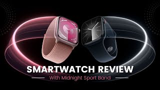 Apple Watch Series 9 GPS 41mm Smartwatch Review Midnight Aluminum amp Sport Band 2024 Review [upl. by Jerrie]