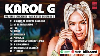 Karol G Grandes Éxitos Mix 2024  Lo Más Popular de Karol G  Canciones de Karol G [upl. by Uis]