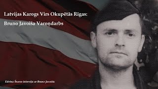 Latvijas Karogs Virs Okupētās Rīgas Bruno Javoiša Varoņdarbs [upl. by Idnahk675]