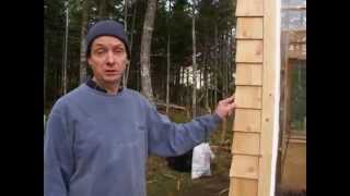 Cedar Shingle Installation Including Corner Weaving [upl. by Aleet]