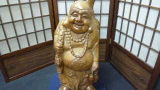 JAPANESE GOD quot HOTEI quot Maitreya 七福神 布袋様 [upl. by Yaniv]