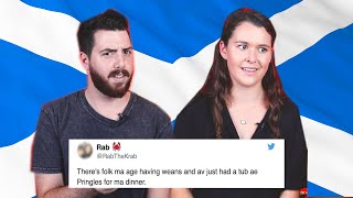 Aussies Guess The Meaning Of Scottish Tweets [upl. by Iphlgenia736]