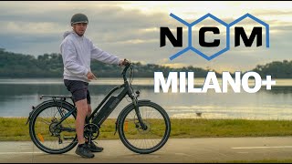 NCM Milano Plus EBike  Test Ride and Review by Sheldon Tweedie [upl. by Shiau]