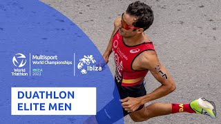 2023 World Duathlon Championships Ibiza Elite Mens Highlights [upl. by Ardiedak712]