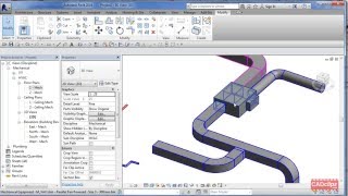 REVIT  MEP Fabrication Parts Revealed  CADclips [upl. by Ettevets328]