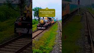 09409 train heritage steam train indian railways train shorts [upl. by Xino]