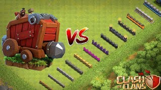 MAUERVERNICHTER gegen ALLE MAUERN ☆ Clash of Clans ☆ CoC [upl. by Naegem]