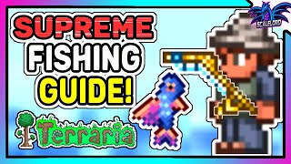 The SUPREME Terraria Fishing Guide 1449 [upl. by Euqirat637]