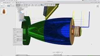 CNC LATHE  Learn to Program the TITAN 84L in CAM [upl. by Siddon]