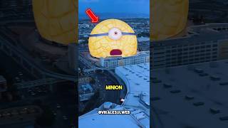 MINION GIGANTE A LAS VEGAS 😱 shorts [upl. by Akiraa]