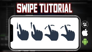 Swipe touch controls unreal engine mobile tutorial [upl. by Selwyn]