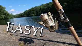 How to Use a Spinning Reel CORRECTLY [upl. by Yhtomiht492]