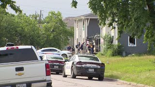 FBI Dallas Police conduct raid and arrest more than 20 people connected to gangs drugs murder [upl. by Blithe814]