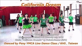 California Dream｜Line Dance by Rhoda Lai｜Demo amp Walkthru｜加州夢｜含導跳 [upl. by Lette]