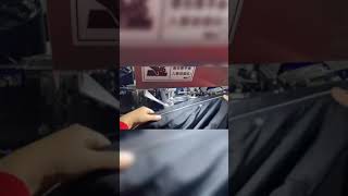 How to Attach Snap Button to Pants With Automatic Snap Button Fastening Machine Shorts [upl. by Huntington620]