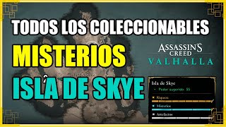 Todos los Misterios  Coleccionables Isla de Skye  Assassins Creed Valhalla [upl. by Latihs468]