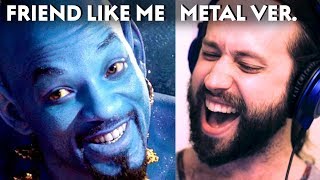 Disneys Aladdin  quotFRIEND LIKE MEquot Metal Cover by Jonathan Young [upl. by Sterrett]