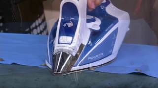 Rowenta Steam Power 1750W Iron wPrecision Tip Soleplate on QVC [upl. by Ilatfan]