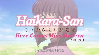 Haikara san Here Comes Miss Modern Part 2  30 Second Trailer [upl. by Esbenshade90]