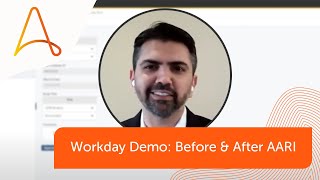 Workday Process Demo Before amp After AARI  RPA  Automation Anywhere [upl. by Hplar]