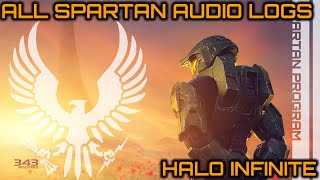 All SPARTAN Audio Logs  Halo Infinite [upl. by Inotna]