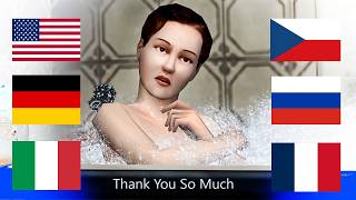 quotThank You So Muchquot in Different Languages Mafia 1 [upl. by Olag]