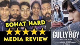 Gully Boy FIRST REVIEW  BOHOT HARD  Ranveer Singh Alia Bhatt [upl. by Henni]