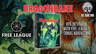 Dragonbane  Drakar och Demoner  Tomas Härenstam Free League Kickstarter Interview amp Chat [upl. by Bunting]