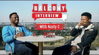 BalconyInterview 12 Nasty C On Importance Of Reading New Purpose amp Closeness With His Fans [upl. by Idona450]