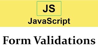 26 Form Validations in JavaScript [upl. by Aneeres]