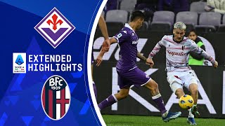 Fiorentina vs Bologna  Extended Highlights  Serie A  CBS Sports Golazo [upl. by Sheya]