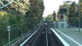 Führerstandsmitfahrt SBahn Berlin S 2 Blankenfelde  Bernau [upl. by Ajram]