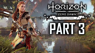 Horizon Zero Dawn Remastered  Gameplay Walkthrough  Part 3  quotReady With The Shield Weaver Armorquot [upl. by Joeann]