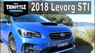 Subaru Levorg STI 2018  WRX Wagon DRIVE AND REVIEW [upl. by Walburga]