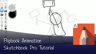 Creating Flipbook Animation in Sketchbook [upl. by Schiff]