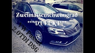 VW Passat B7 20TDI DSG Automatikgetriebe Zweimassenschwungrad macht Geräusche  Getriebe Defekt [upl. by Ardie]