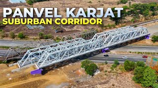 Panvel Karjat Suburban Corridor  June 2024 Progress [upl. by Ytoc]