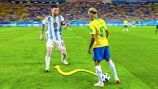 When Neymar Tried to Face Messi [upl. by Yeldah470]