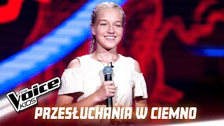 Kinga Wołoszyn  quotSztormquot  Przesłuchania w ciemno  The Voice Kids Poland 3 [upl. by Akeber374]