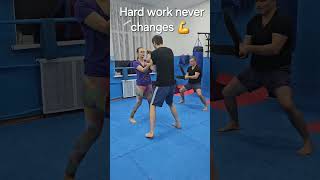 Ving Tsun Kung Fu training develops right skills Hard work never changes Keep it simple 👌 sports [upl. by Oiromed]