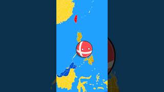 What if Philippines and Denmark switch their places 🇵🇭🇩🇰🇮🇩🇨🇬🇨🇬🇳🇵🇦🇫🇳🇵🇦🇷 countryballs mapper [upl. by Locklin]