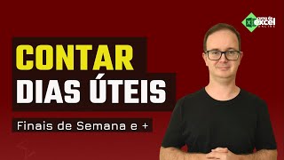 Como Contar DIAS ÚTEIS no EXCEL  Feriados e Finais de Semana [upl. by Ezirtaeb888]