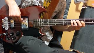 1972 Gibson EB3 Bass Demo [upl. by Aveline354]