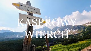 4k Kasprowy Wierch 1987 m npm  wejście od strony Murowańca [upl. by Odnumde82]