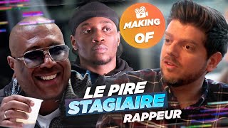 Le Pire Stagiaire Rappeur JNR  le makingof [upl. by Atkinson579]