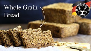 Mulitgrain Bread  Wholegrain Bread  Dark Rye Bread ✪ MyGermanRecipes [upl. by Chemash]