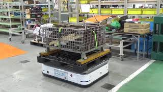 Introduction of automated guided vehicle AGV [upl. by Holmun]