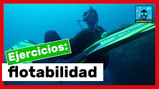 Ejercicios de buceo flotabilidad [upl. by Ydnak]